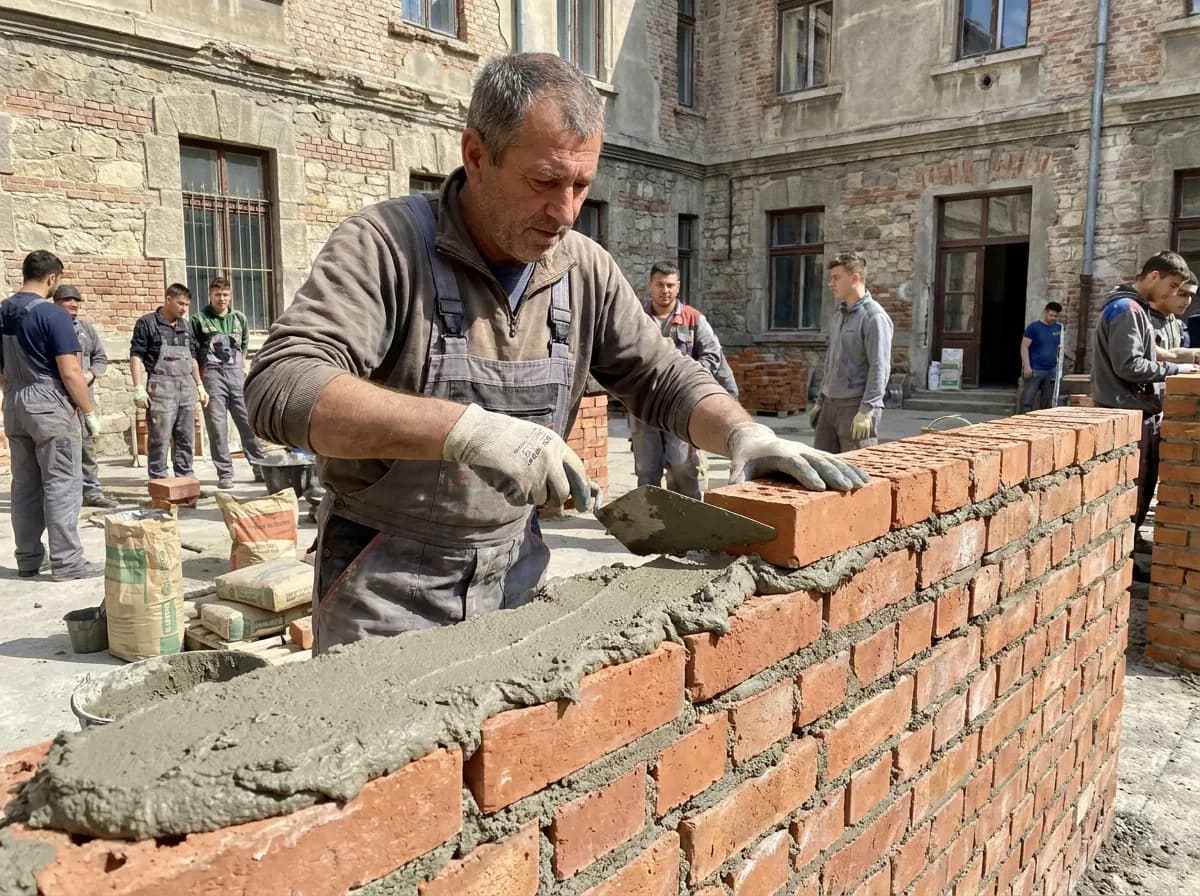 Masonry works