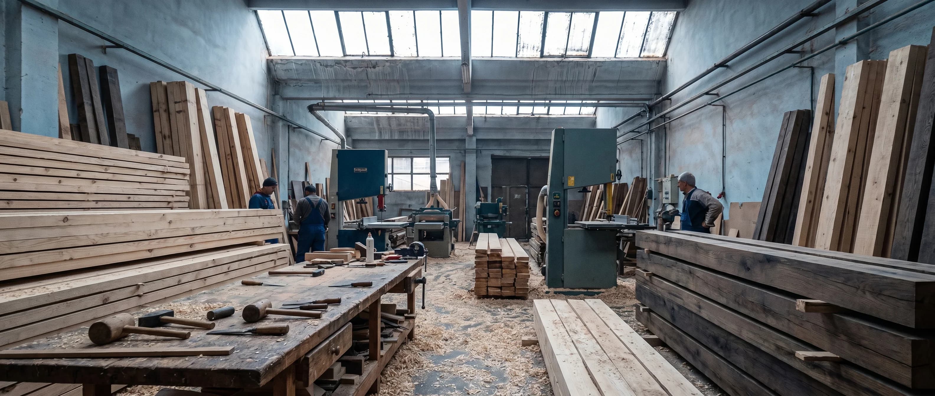 Schola timber atelier in Bucharest