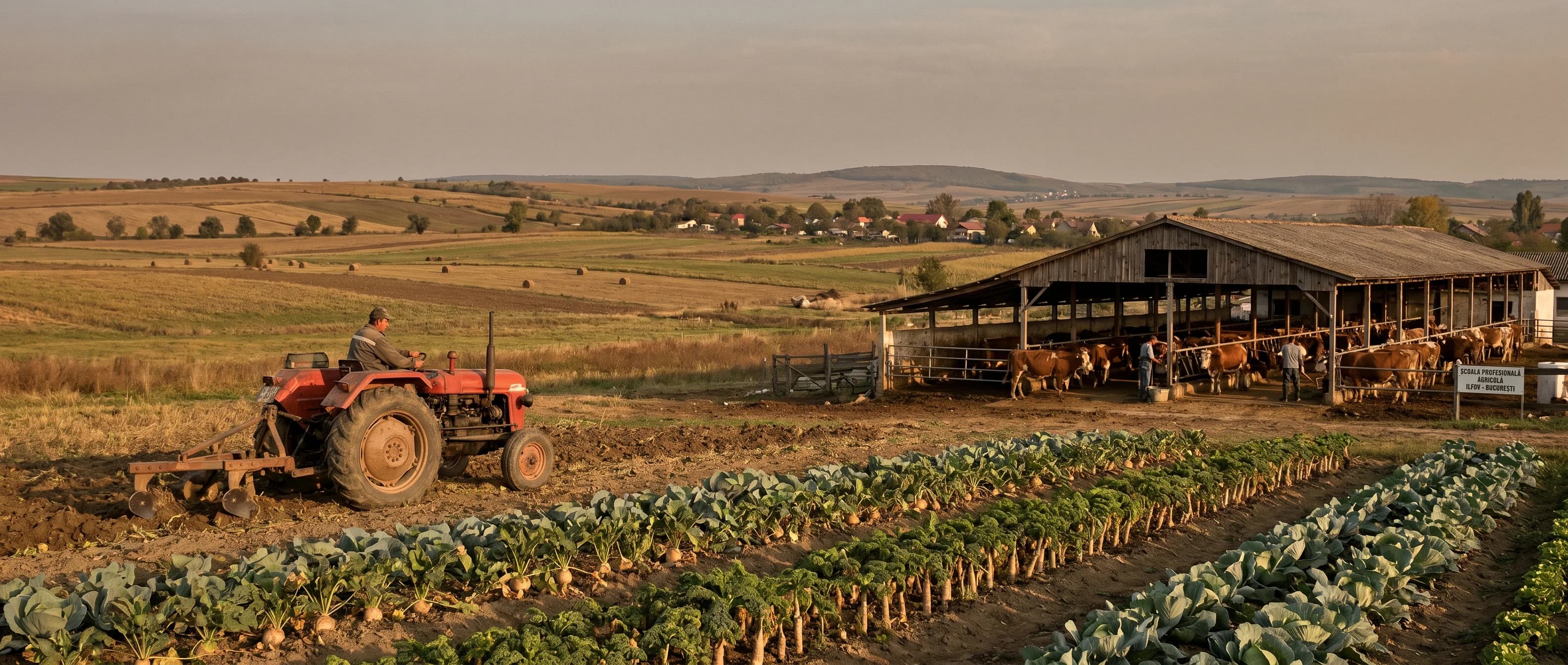 Schola working farm in Ilfov county