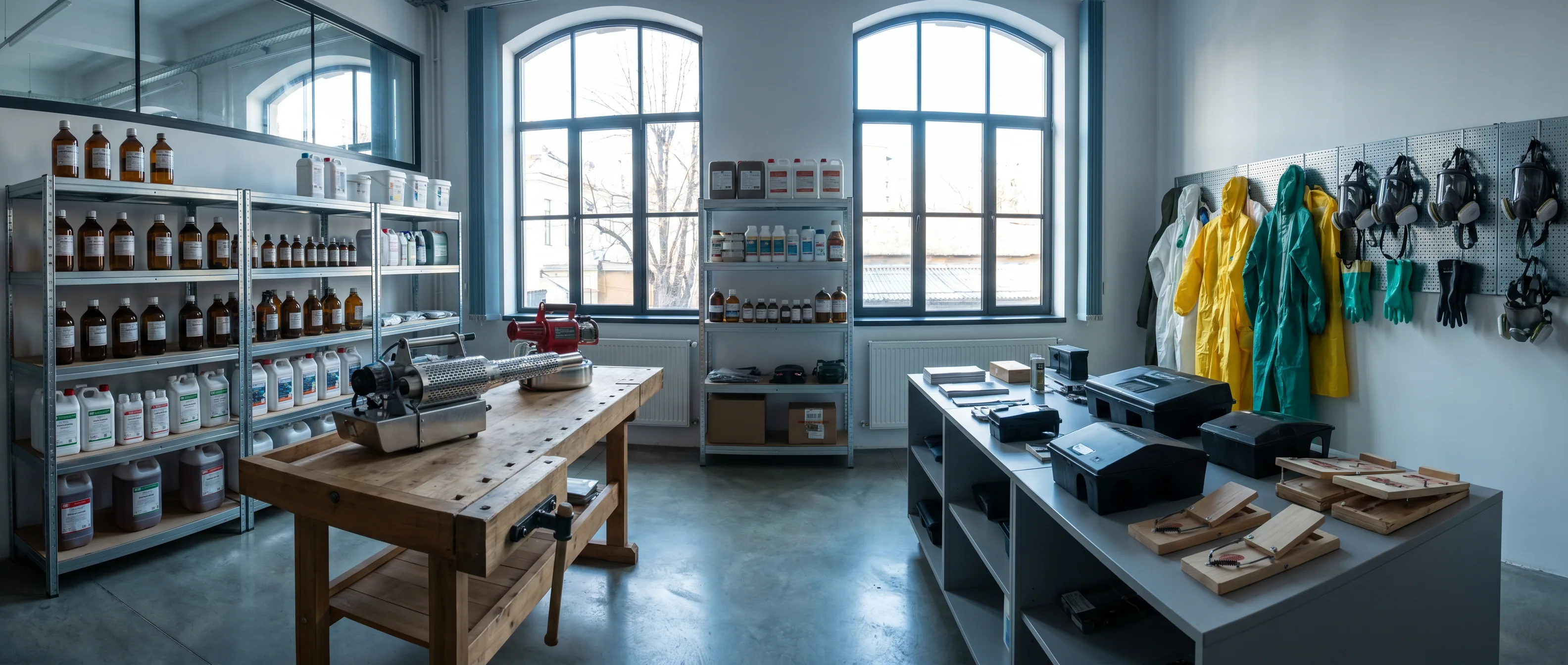 European Trade Academy sanitary atelier in Bucharest